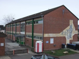 Ehemalige Grundschule, seit 1974 Kindergarten in Issel